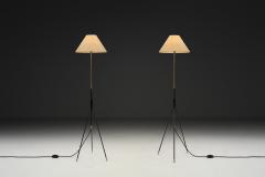 Svend Aage Holm S rensen Sorensen Pair of Tripod Floor Lamps by Svend Aage Holm S rensen Attr Denmark ca 1960s - 4691979