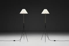 Svend Aage Holm S rensen Sorensen Pair of Tripod Floor Lamps by Svend Aage Holm S rensen Attr Denmark ca 1960s - 4691980
