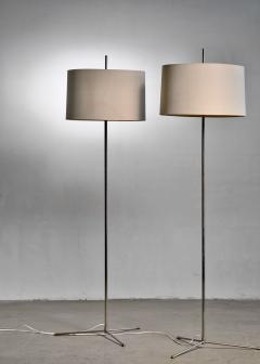 Svend Aage Holm Sorensen Pair of Svend Aage Holm S rensen floor lamps - 4682780