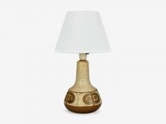 Svend Aage Jensen S holm Beige Ceramic Table Lamp Denmark 1970s - 4386227