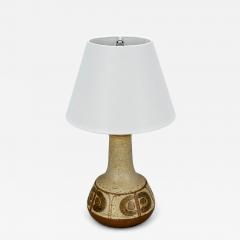 Svend Aage Jensen S holm Beige Ceramic Table Lamp Denmark 1970s - 4386256