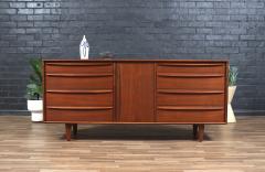 Svend Aage Larsen Svend A Larsen Walnut Dresser for Falster M belfabrik - 3935953