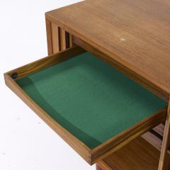 Svend Aage Larsen Svend Aage Larsen Mid Century Danish Teak Tambour Door Credenza - 4113712