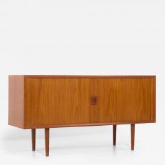 Svend Aage Larsen Svend Aage Larsen Mid Century Danish Teak Tambour Door Credenza - 4115076
