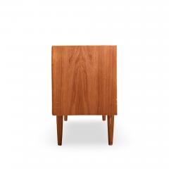 Svend Aage Larsen Svend Aage Larsen Mid Century Danish Teak Tambour Door Credenza - 4534706