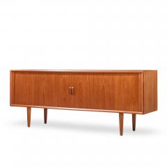 Svend Aage Larsen Svend Aage Larsen Mid Century Danish Teak Tambour Door Credenza - 4534710