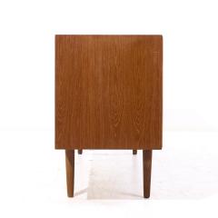 Svend Aage Larsen Svend Aage Larsen for Faarup M belfabrik MCM Danish Teak Tambour Door Credenza - 3914638