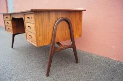 Svend Aage Madsen Rosewood Desk Model SH 180 by Svend Aage Madsen for Sigurd Hansen - 559047