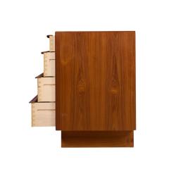Svend Aage Madsen Svend A Madsen for Falster M belfabrik Danish Teak Chest of Drawers Dresser - 4301730