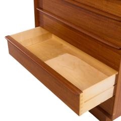 Svend Aage Madsen Svend A Madsen for Falster Mid Century Danish Teak Highboy Dresser - 4285921