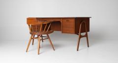 Svend Aage Madsen Svend Aage Madsen Danish Modern Teak Desk - 4586170