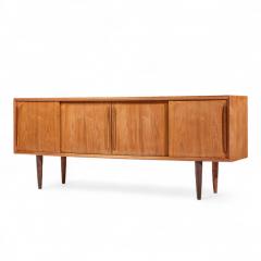 Svend Aage Madsen Svend Madsen Mid Century Danish Teak Curved Front Credenza - 4417700