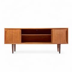 Svend Aage Madsen Svend Madsen Mid Century Danish Teak Curved Front Credenza - 4417704