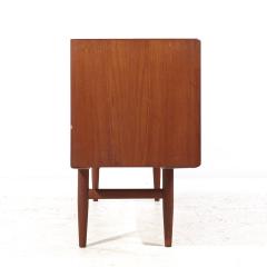 Svend Aage Madsen Svend Madsen Style Mid Century Danish Teak Sliding Door Credenza - 3835565