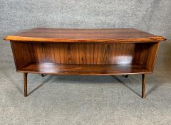 Svend Aage Madsen Vintage Danish Mid Century Modern Rosewood Desk by Svend Madsen - 3429045