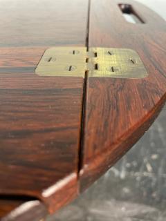 Svend Langkilde Bar tray table Svend Langkilde in Rosewood for Illums Bolighus in Denmark - 3909568