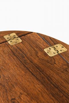 Svend Langkilde Butlers Tray Table in Rosewood and Brass by Svend Langkilde 1950s - 4399688