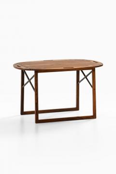 Svend Langkilde Butlers Tray Table in Rosewood and Brass by Svend Langkilde 1950s - 4399721