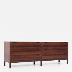 Svend Langkilde Svend Langkilde M bler Mid Century Danish Rosewood Lowboy Dresser - 4049449