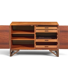 Svend Langkilde Svend Langkilde for Langkilde M bler Mid Century Rosewood and Teak Cabinet - 4790460