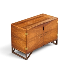 Svend Langkilde Svend Langkilde for Langkilde M bler Mid Century Rosewood and Teak Cabinet - 4790463