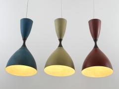 Svend Middelboe Set of Three Diabolo Pendant Lamps by Svend Middelboe for Nordisk Solar 1958 - 4498661