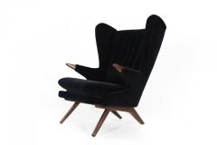 Svend Skipper Wingback Chair Model 91 by Svend Skipper Denmark 1950s - 2017393