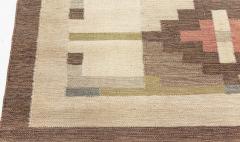 Sverker Greuholm SWEDISH FLAT WOVEN RUG BY SVEKER GREUHOLM - 2373184