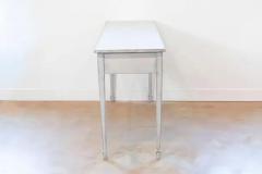 Swedish 1890s Painted Wood Console Table with Three Drawers and Tapered Legs - 3729995