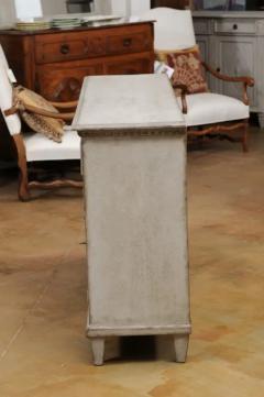 Swedish 1890s Painted Wood Sideboard with Three Drawers over Three Doors - 3491225