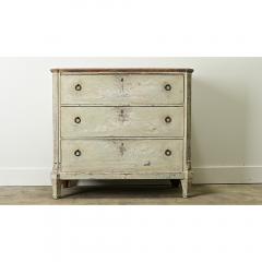 Swedish 18th Century Gustavian Painted Chest - 3627096