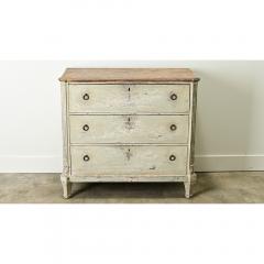 Swedish 18th Century Gustavian Painted Chest - 3627099