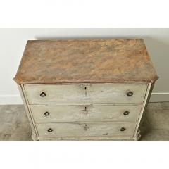 Swedish 18th Century Gustavian Painted Chest - 3627192