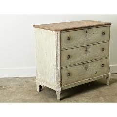 Swedish 18th Century Gustavian Painted Chest - 3627193