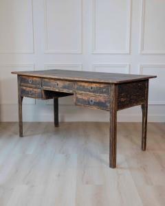 Swedish 18th Century Gustavian Painted Desk c 1780 - 4577524