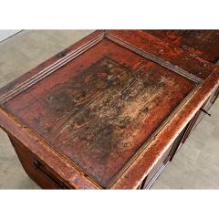 Swedish 18th Century Painted Chest Trunk - 4643033