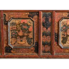 Swedish 18th Century Painted Chest Trunk - 4643080