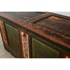 Swedish 18th Century Painted Coffer - 4589701
