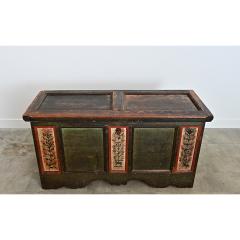 Swedish 18th Century Painted Coffer - 4589702