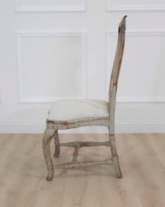 Swedish 18th Century Rococo Painted Chairs - 4707302