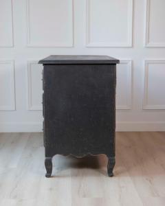 Swedish 18th Century Writing Desk Commode with Original Brass Hardware c 1760 - 4577504