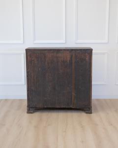 Swedish 19th Century Black Painted Pine Secretary Desk circa 1830 1840 - 4791380