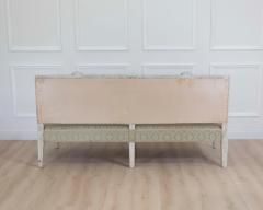 Swedish 19th Century Carved and Painted Pine Bench - 4663306