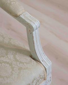 Swedish 19th Century Carved and Painted Pine Bench - 4663346