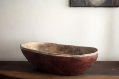 Swedish 19th Century Folk Art Root Wood Bowl - 4771480