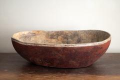 Swedish 19th Century Folk Art Root Wood Bowl - 4771486