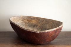 Swedish 19th Century Folk Art Root Wood Bowl - 4771488