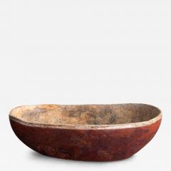 Swedish 19th Century Folk Art Root Wood Bowl - 4772106