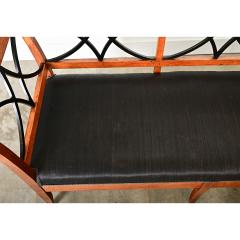 Swedish 19th Century Maple Biedermeier Settee - 4205903