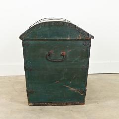 Swedish 19th Century Painted Pine Marriage Trunk - 3696820